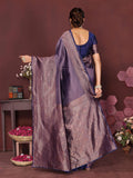 Varanga Women Banarasi Saree With Blouse Piece