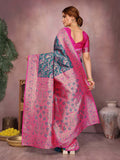 Varanga Women Banarasi Saree With Blouse Piece