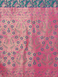 Varanga Women Banarasi Saree With Blouse Piece