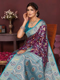 Varanga Women Banarasi Saree With Blouse Piece