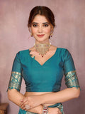 Varanga Women Banarasi Saree With Blouse Piece