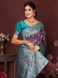 Varanga Women Banarasi Saree With Blouse Piece