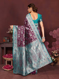Varanga Women Banarasi Saree With Blouse Piece