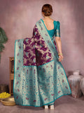 Varanga Women Banarasi Saree With Blouse Piece