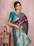 Varanga Women Banarasi Saree With Blouse Piece