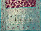 Varanga Women Banarasi Saree With Blouse Piece