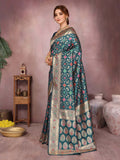 Varanga Women Banarasi Saree With Blouse Piece