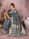 Varanga Women Banarasi Saree With Blouse Piece