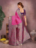 Varanga Women Banarasi Saree With Blouse Piece