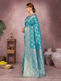 Varanga Women Banarasi Saree With Blouse Piece