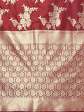 Varanga Women Banarasi Saree With Blouse Piece