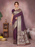 Varanga Women Banarasi Saree With Blouse Piece