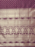 Varanga Women Banarasi Saree With Blouse Piece