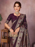 Varanga Women Banarasi Saree With Blouse Piece