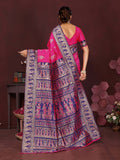 Varanga Women Banarasi Saree With Blouse Piece