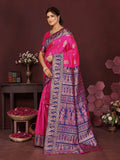 Varanga Women Banarasi Saree With Blouse Piece