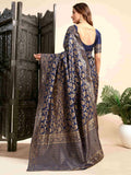 Varanga Women Banarasi Saree With Blouse Piece