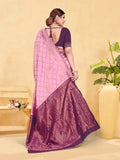 Varanga Women Banarasi Saree With Blouse Piece