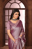 Ethnic Motifs Zari Woven Design Banarasi Saree