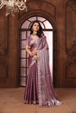 Ethnic Motifs Zari Woven Design Banarasi Saree