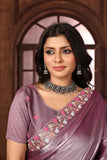 Ethnic Motifs Zari Woven Design Banarasi Saree