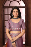 Ethnic Motifs Zari Woven Design Banarasi Saree