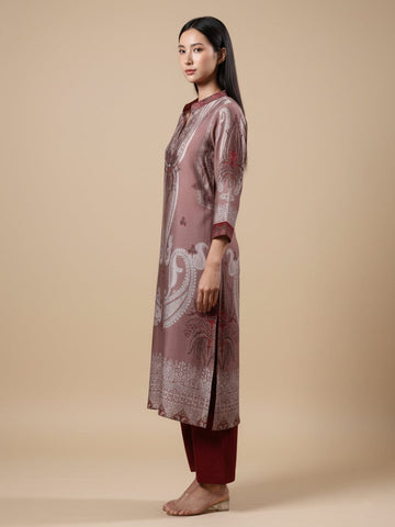 KSUT Women Paisley Printed Kurta With Trouser