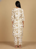 KSUT Women Round Neck Bold Print Co Ord Set