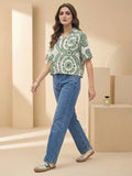 Varanga Women Summer Floral printed Top