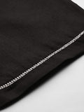 Varanga Women Black Lace Detailed Co-Ord Set