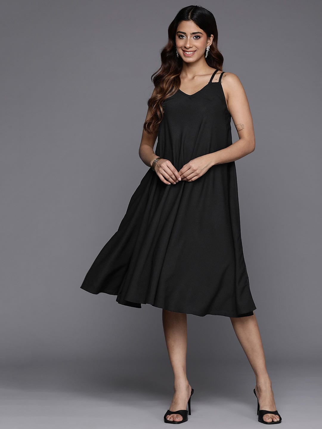 donna karan criss cross off shoulder dress Plaza Del Caribe