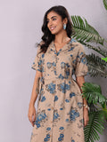 Varanga Women Floral Printed Shirt Dress