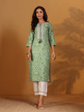 Varanga Bandhani Printed Sequinned Tie-Up Neck Kurta