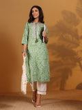 Varanga Bandhani Printed Sequinned Tie-Up Neck Kurta