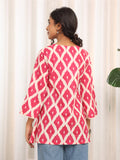 Varanga Women Chevron Printed Flaired Sleeve Tunic