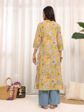 Varanga Women V Neck Floral Printed Kurta