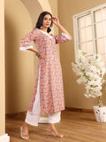 Varanga Women Ethnic Floral Printed Flared Sleeve Kurta