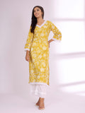 Varanga Women Ethnic Floral Printed Flared Sleeve Kurta