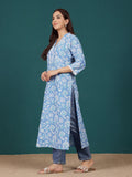 Varanga Women Floral Printed V Neck Kurta