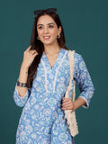 Varanga Women Floral Printed V Neck Kurta