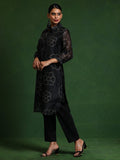 Varanga Women Premium Bandhani Floral Printed Shirt Kurta