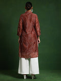 Varanga Women Premium Bandhani Floral Printed Shirt Kurta