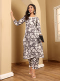 Varanga Women Floral Printed Kurta With Trouser