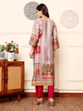 Varanga Women Grey Ethnic Floral Printed Gota Embellished Kurta With Solid Trouser.