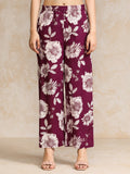 Floral Printed Sleeveless Kurta With Trouser