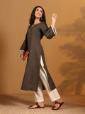 Varanga Women Flared Sleeve Pakistani Look Kurta with Trouser