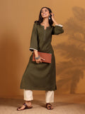 Varanga Women Flared Sleeve Pakistani Look Kurta With Trouser