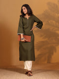 Varanga Women Flared Sleeve Pakistani Look Kurta With Trouser