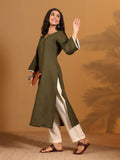 Varanga Women Flared Sleeve Pakistani Look Kurta With Trouser