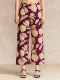 Floral Printed Puff Sleeve Kurta With Trouser